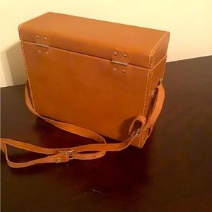 Vintage camera with carrying case